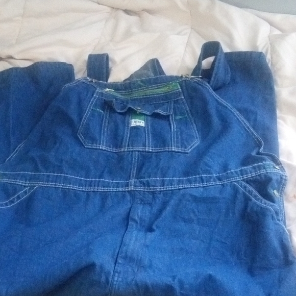 Liberty Blue DenimVintage  Overalls 46/30 - Picture 2 of 11